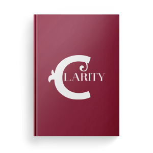 Clarity Blank Inspirational Journal Front